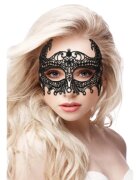 Ouch! Mască Empress Black Lace pentru jocuri erotice din dantelă culoare negru mărime universală