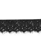 Ouch! Mască pentru ochi Mystere Lace Mask pentru jocuri erotice BDSM mărime universală culoare negru