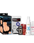  Pachet începători pentru Bărbați „Plăcerea în propriile mâini” conține 6 produse pentru explorare intimă