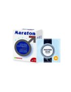  Pachet pentru bărbați: Capsule afrodisiace MARATON FORTE 20 buc + Prezervativ ultra-subțire MISTER SIZE 53 1 buc