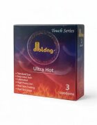  Pachet pentru bărbați: Capsule afrodisiace MARATON FORTE 20 buc + Prezervative DIBLONG Ultra Hot 3 buc