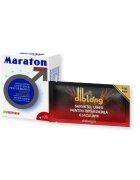  Pachet pentru bărbați: Capsule afrodisiace MARATON FORTE 20 buc + Șervețel DIBLONG Delay Wipe 1 buc