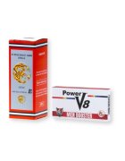  Pachet pentru bărbați: Capsule potență Power V8 4 buc + Spray Super Dooz 34000 45 ml