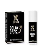  Pachet pentru bărbați: Capsule Xpower Delay Caps 60 buc + Gel XPower Delay 60 ml