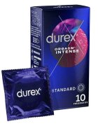  Pachet pentru cupluri: Lubrifiant anal pe bază de apă LUBIDO 250 ml + Prezervative DUREX Intense 10 buc