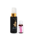  Pachet pentru cupluri: Picaturi afrodisiace Orgasm Drops 30 ml + Cremă intimă pentru cupluri Sexitive Black Dragon 50 ml