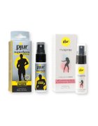  Pachet pentru cupluri: Spray bărbați PJUR Superhero Performance STRONG 20 ml + Spray femei PJUR MySpray Stimulation Original 20 ml