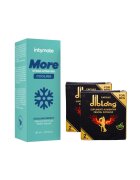  Pachet pentru cupluri: Supliment alimentar pentru bărbați sub formă de capsule DIBLONG Ginseng 4 buc + Gel intim INTYMATE More Cooling 30 ml