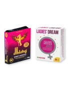  Pachet pentru femei: Capsule afrodisiace LADIES DREAM 2 buc + Supliment alimentar pe bază de ciocolată DIBLONG Energy Chocolate for Lady 24 g
