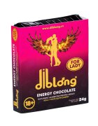  Pachet pentru femei: Capsule afrodisiace LADIES DREAM 2 buc + Supliment alimentar pe bază de ciocolată DIBLONG Energy Chocolate for Lady 24 g