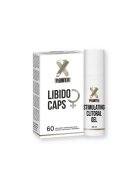  Pachet pentru femei: Capsule XPower Libido Caps 60 buc + Gel XPower Stimulating Clitorial Gel 60 ml