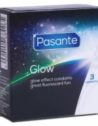 PASANTE Prezervative - Glow in the Dark fosforescente 1 cutie x 3 buc