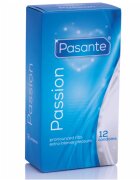 PASANTE Prezervative - Passion cu striatii si nervuri 52 mm 12 buc