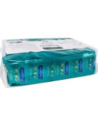 PASANTE Prezervative Tropical Flavours colorate și cu arome de ananas nucă de cocos și mango din latex diametru 52 mm 144 buc