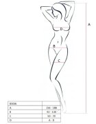 Passion Lenjerie bodystocking G-String BS032 One size Roșu mărime universală