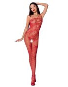 Passion Lenjerie bodystocking G-String BS076 One size Rosu