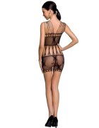 Passion Lenjerie bodystocking G-String BS090 One size Negru