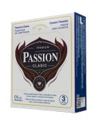 Passion Prezervative Clasic din latex natural lubrifiate și rezistente diametru 52 mm 3 buc