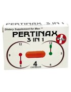 PERTINAX Capsule Plus 3 in 1 pentru erecții puternice și de durată formulă naturală cu ginseng 4 capsule