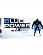 Pharmquests Capsule Blue Power pentru erecții puternice și de durată cu ginseng siberian L-arginină și extract de muira puama 10 capsule