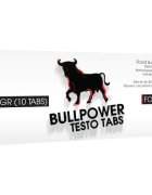 Pharmquests Capsule BULLPOWER Testo Tabs pentru erecții puternice și performanțe sexuale îmbunătățite 10 buc
