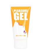 Pharmquests Lubrifiant pe bază de apă Pleasure Gel cu textură mătăsoasă 50 ml galben