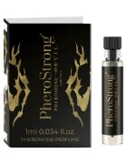 PheroStrong Mostră parfum cu feromoni Devil pentru bărbați cu note de piper negru cacao și salvie 1 ml