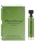 PheroStrong Mostră parfum cu feromoni Entice pentru bărbați cu note de bergamotă floare de portocal și patchouli 1 ml