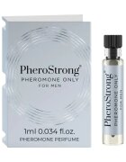 PheroStrong Mostră parfum cu feromoni Only For Men pentru bărbați note de mandarină cedru și mosc alb 1 ml