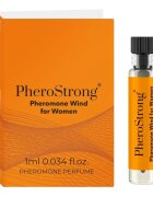PheroStrong Mostră parfum cu feromoni Wind For Women pentru femei note de măr verde mentă și trandafir bulgăresc 1 ml