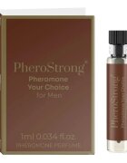 PheroStrong Mostră parfum cu feromoni Your Choice pentru bărbați cu note de vanilie lavandă și lămâie 1 ml