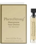 PheroStrong Mostră parfum cu feromoni Your Choice pentru femei cu note de mango bergamotă și iasomie 1 ml