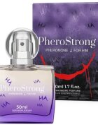 PheroStrong Parfum cu feromoni J pentru bărbați note de iris nobil ambră gri și ienupăr de Virginia 50 ml