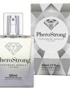 PheroStrong Parfum cu feromoni Perfect pentru bărbați note de piper roz ananas și vanilie 50 ml (gri)