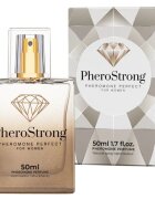 PheroStrong Parfum cu feromoni Perfect pentru femei note de litchi trandafir și ambră 50 ml (crem)