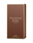 PheroStrong Parfum cu feromoni Your Choice pentru bărbați cu note de vanilie de Madagascar lavandă și lămâie italiană 50 ml