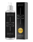 PheroStrong Ulei de masaj cu feromoni For Men pentru bărbați note de grepfrut și iasomie 100 ml (negru)