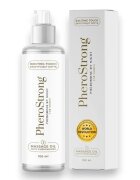 PheroStrong Ulei de masaj cu feromoni Pheromone By Night For Women pentru femei note de pere și piper roz 100 ml (alb)