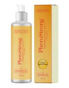 PheroStrong Ulei de masaj cu feromoni Pheromone Exclusive For Women pentru femei note de pere și coacăze negre 100 ml (portocaliu)