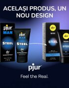 PJUR Gel Man Steel pentru masaj erotic și stimularea erecției cu extract de paprika 50 ml