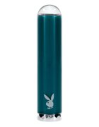 Playboy Stimulator clitoris Emerald Glass Vibrator din sticlă borosilicată 10 funcții de vibrație rezistent la apă verde
