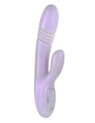 Playboy Vibrator rabbit Bumping Bunny cu funcții de penetrare automată și încălzire 10 funcții de vibrație mov