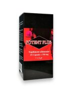 POTENT PLUS Capsule susțin erecțiile puternice și de durată cu extract de Ginseng siberian 15 buc