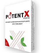 POTENTX Capsule Forte pentru susținerea potenței erecției libidoului și vitalității masculine 4 capsule