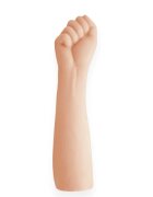 PRETTYLOVE Dildo gros Leon Fist în formă de mână cu pumn pentru fisting lungime 35.5 cm material TPR culoarea pielii