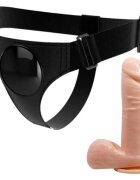 PRETTYLOVE Ham Strap-On universal cu dildo-HARNESS 20 CM NATURAL