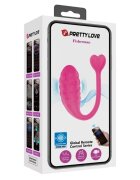 PRETTYLOVE Ou vibrator SMART - Fisherman pentru stimulare sexuala feminina roz 12 functii de vibratie