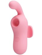 PRETTYLOVE Stimulator PrettyLove - Magic Fairy pentru stimulare clitorisului 9.1 cm roz