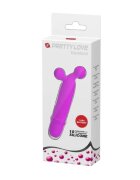 PRETTYLOVE Vibrator bullet Goddard pentru stimularea clitorisului 10 funcții de vibrație culoarea roz magenta