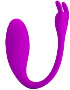 PRETTYLOVE Vibrator PRETTYLOVE APP - CATALINA 4 functii vibratie roz